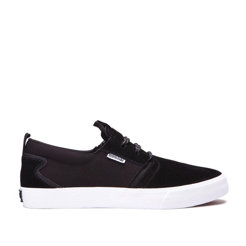 Supra FLOW Skateschuhe Damen Schwarz Sale JDQAH8726